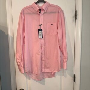 Vineyard Vines Pink Casual Button Down Shirt NWT